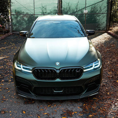 BMW F90 M5 MP 3-Piece Style Carbon Fiber Front Lip
