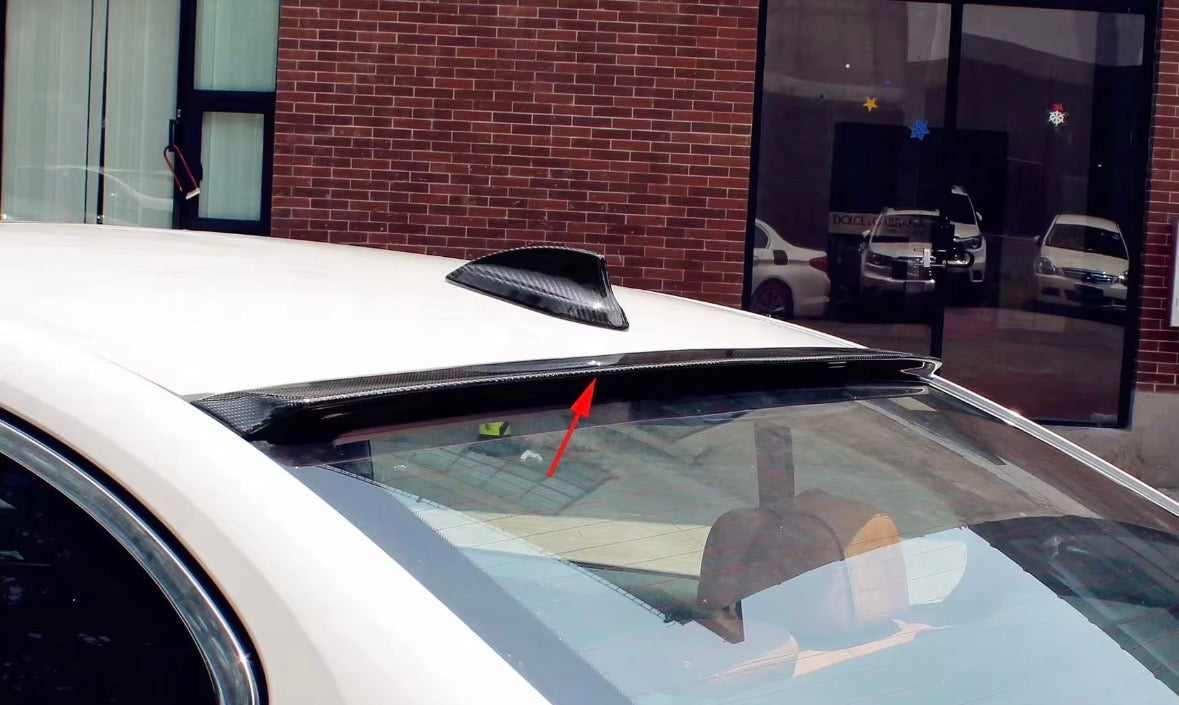 F90 M5/G30 5 Series Carbon Fiber R Style Roof Spoiler