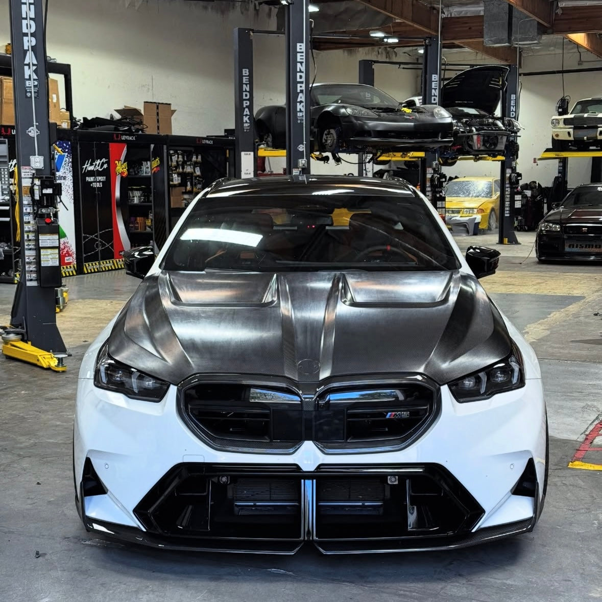 G90 & G99 M5/G60 & i5 5 Series Carbon Fiber Front Grill Trim