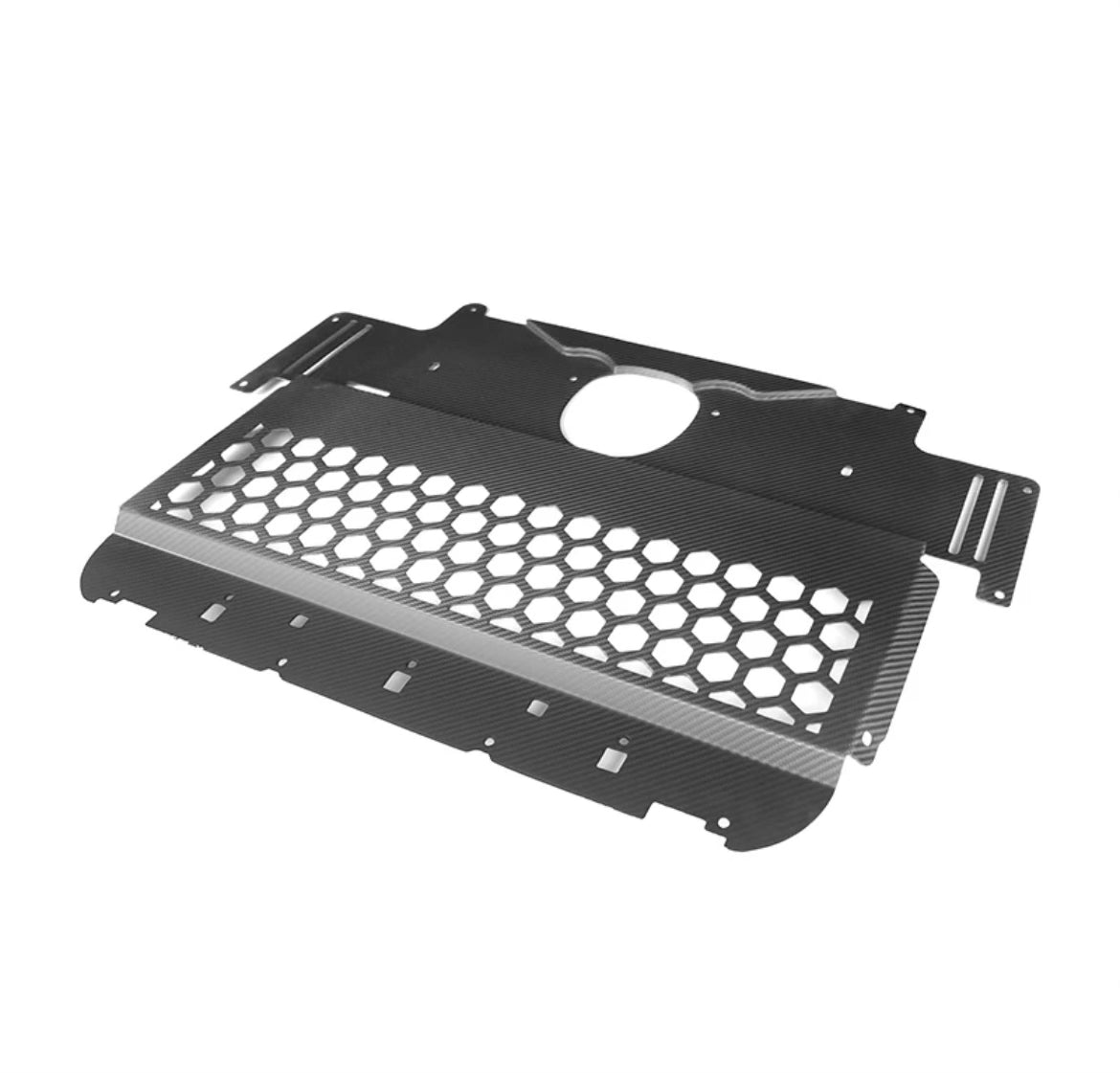 G87 M2 - Dry Carbon Fiber Skid Plate