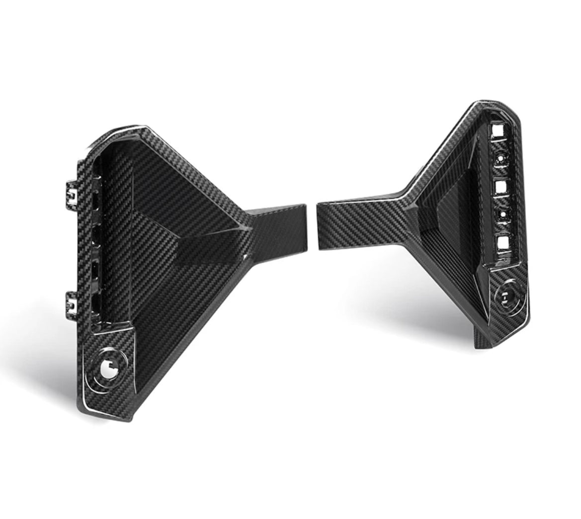 G87 M2 - S Style Carbon Fiber Rear Bumper Ducts