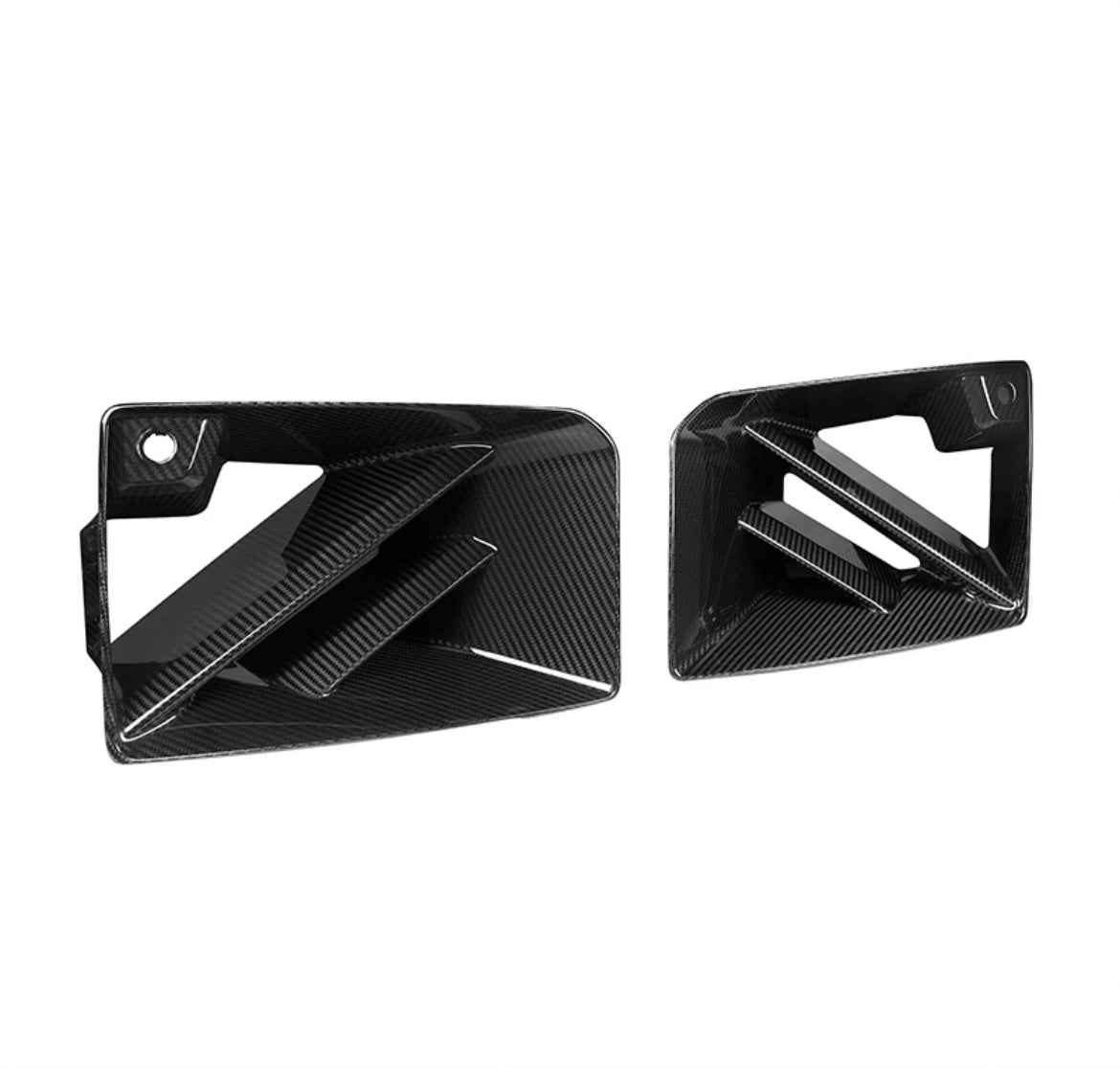 G87 M2 V3 Carbon Fiber Front Bumper Air Inlets/Ducts