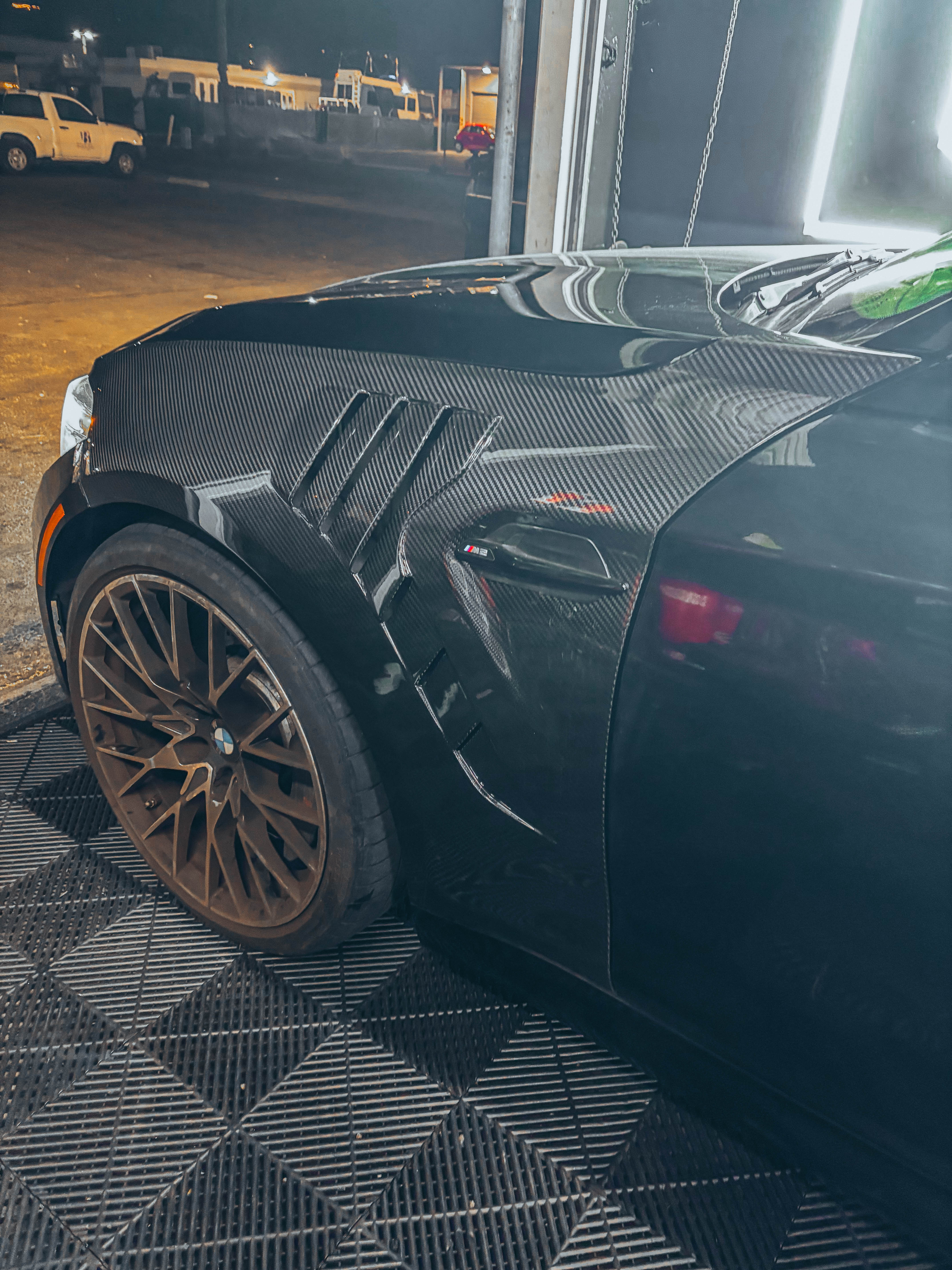 F87 M2 Vented Dry Carbon Fiber Front Fenders - CenCalMotorsport