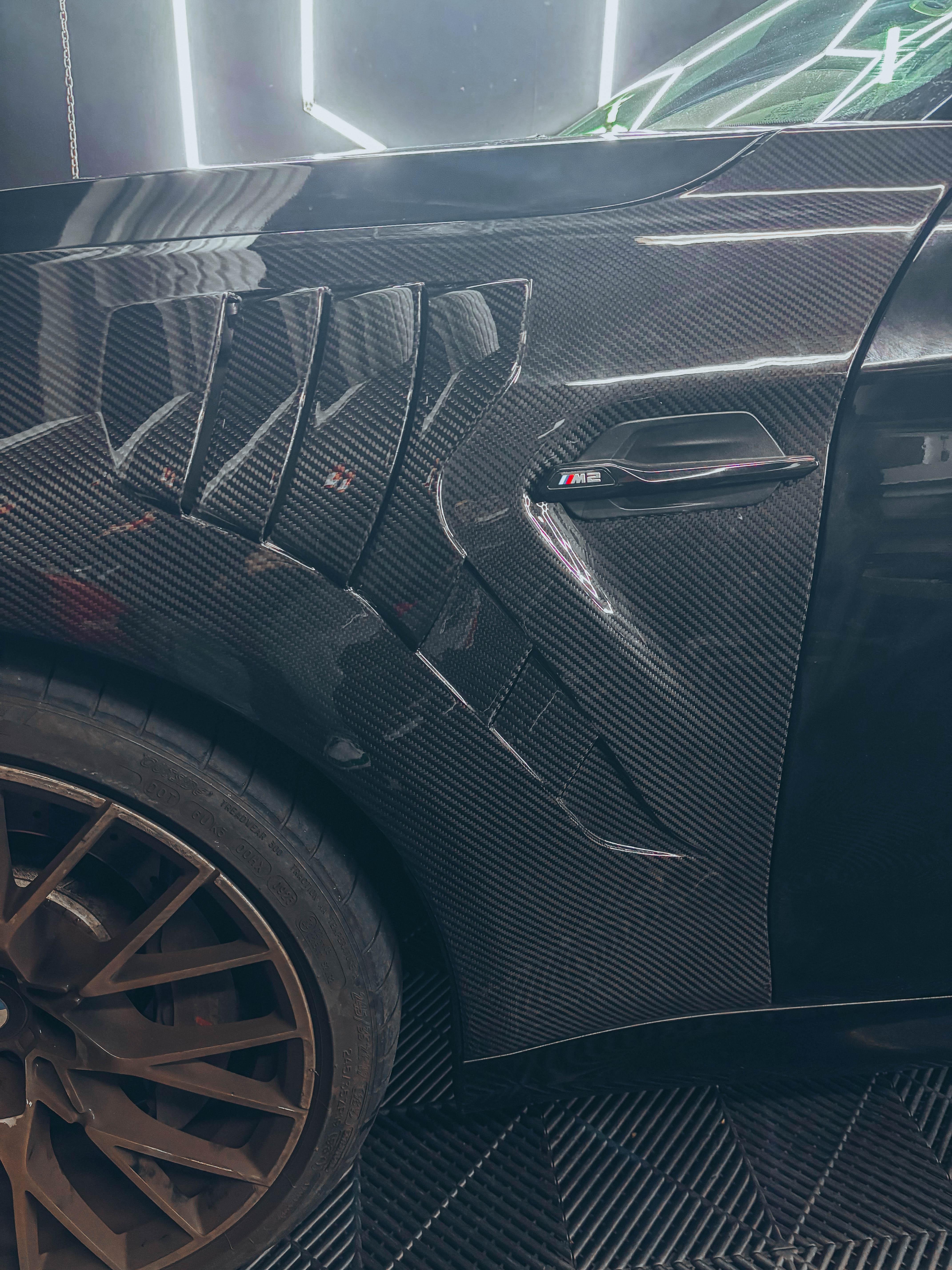 F87 M2 Vented Dry Carbon Fiber Front Fenders - CenCalMotorsport