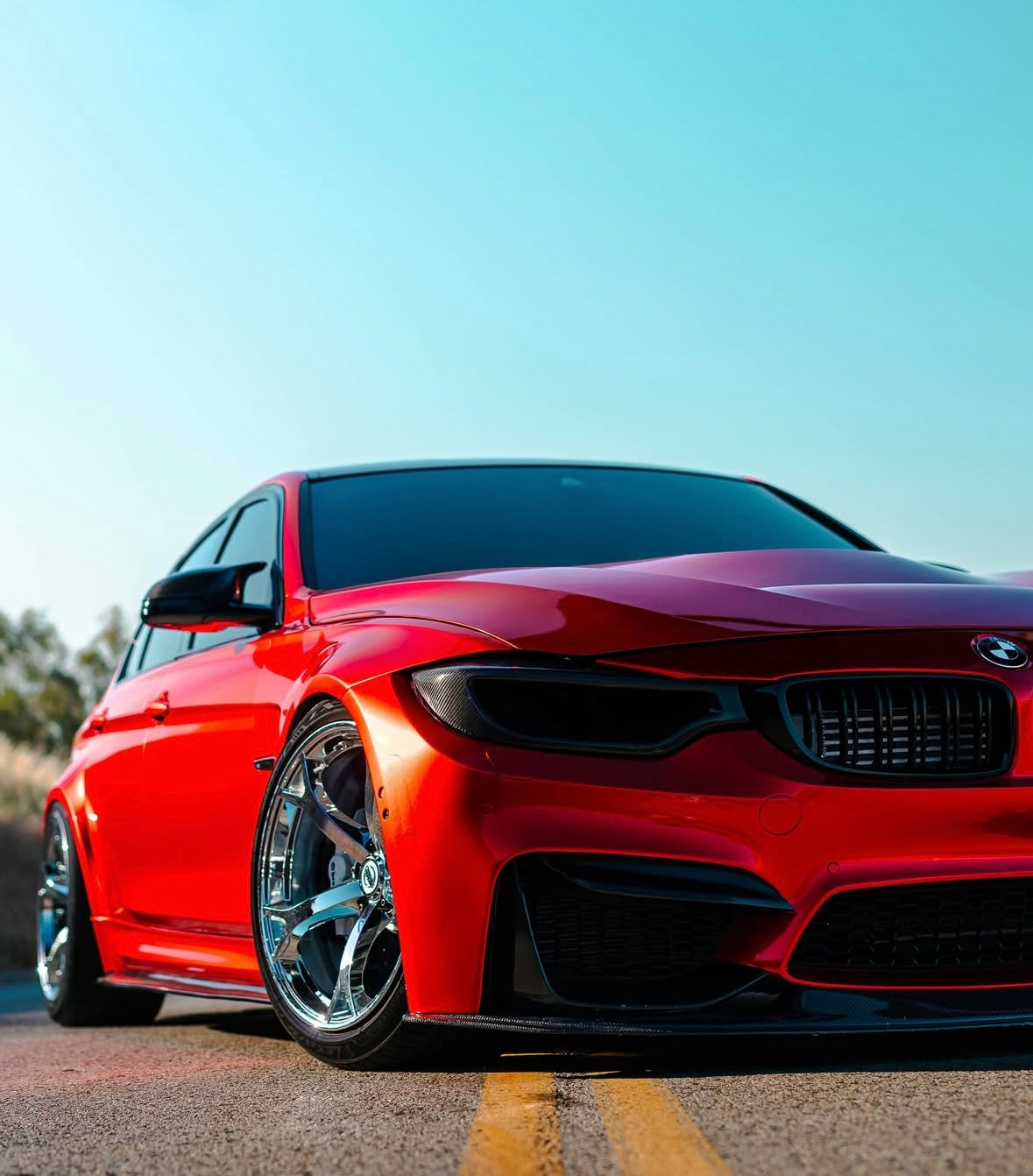 BMW F8X M3/M4 Carbon Fiber Headlight Delete