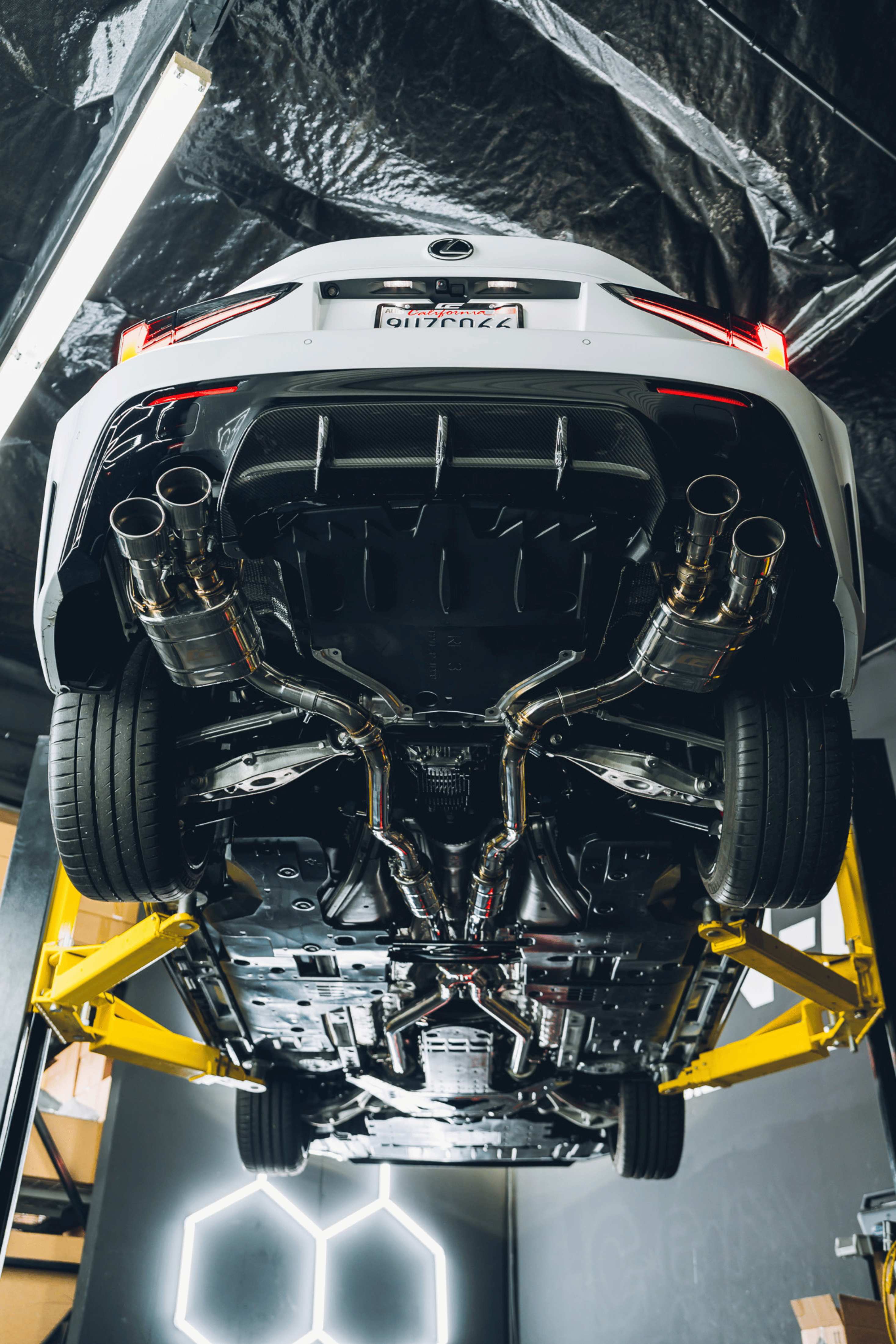 Lexus RCF/GSF CenCal Stainless Steel Valved Catback Exhaust