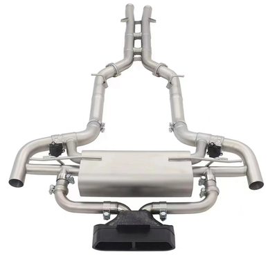 Mercedes GTR Stainless Steel Valved Catback Exhaust