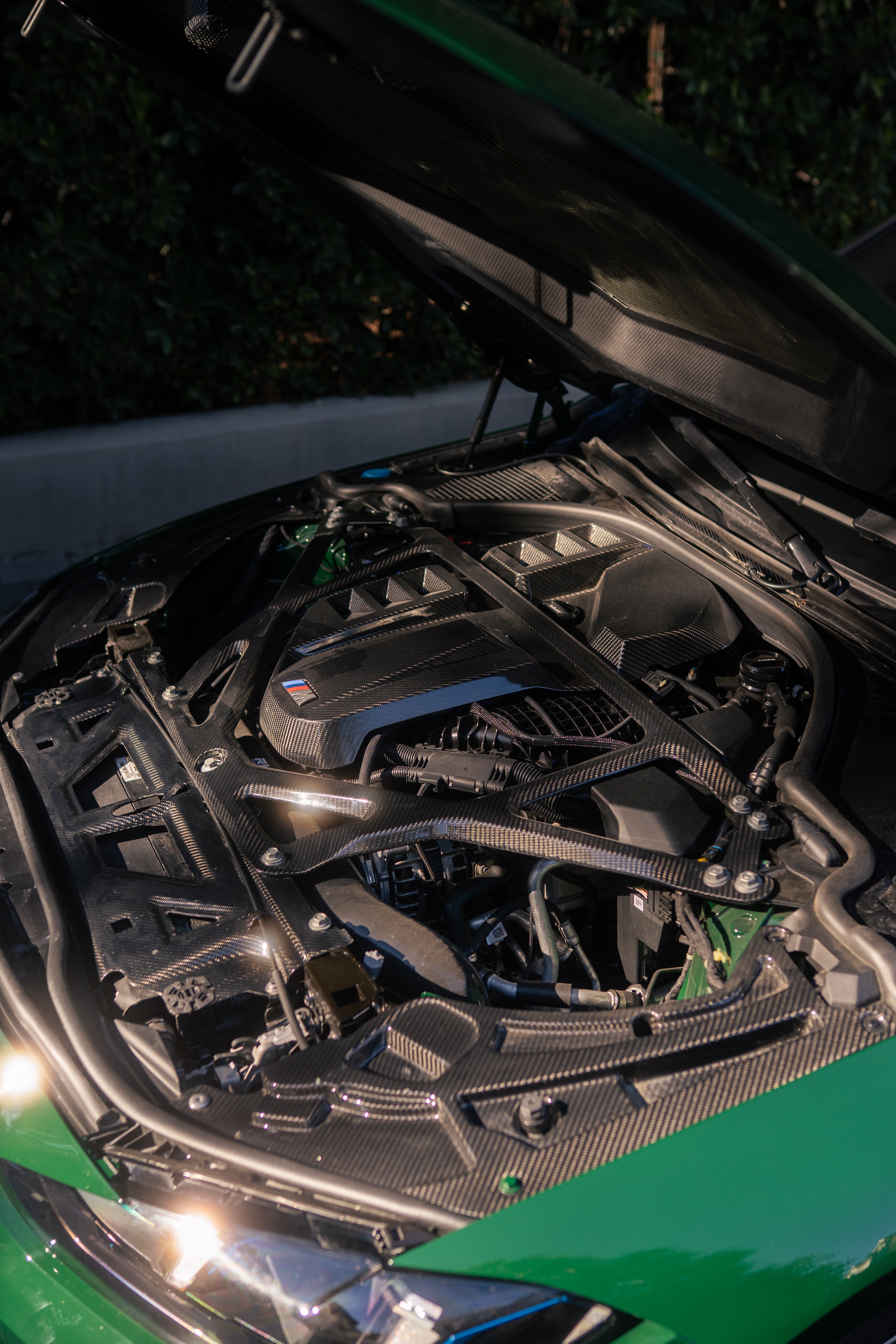 G8X M2/M3/M4 Carbon Fiber Radiator Cover - G80 M3/G82 G83 M4/G87 M2