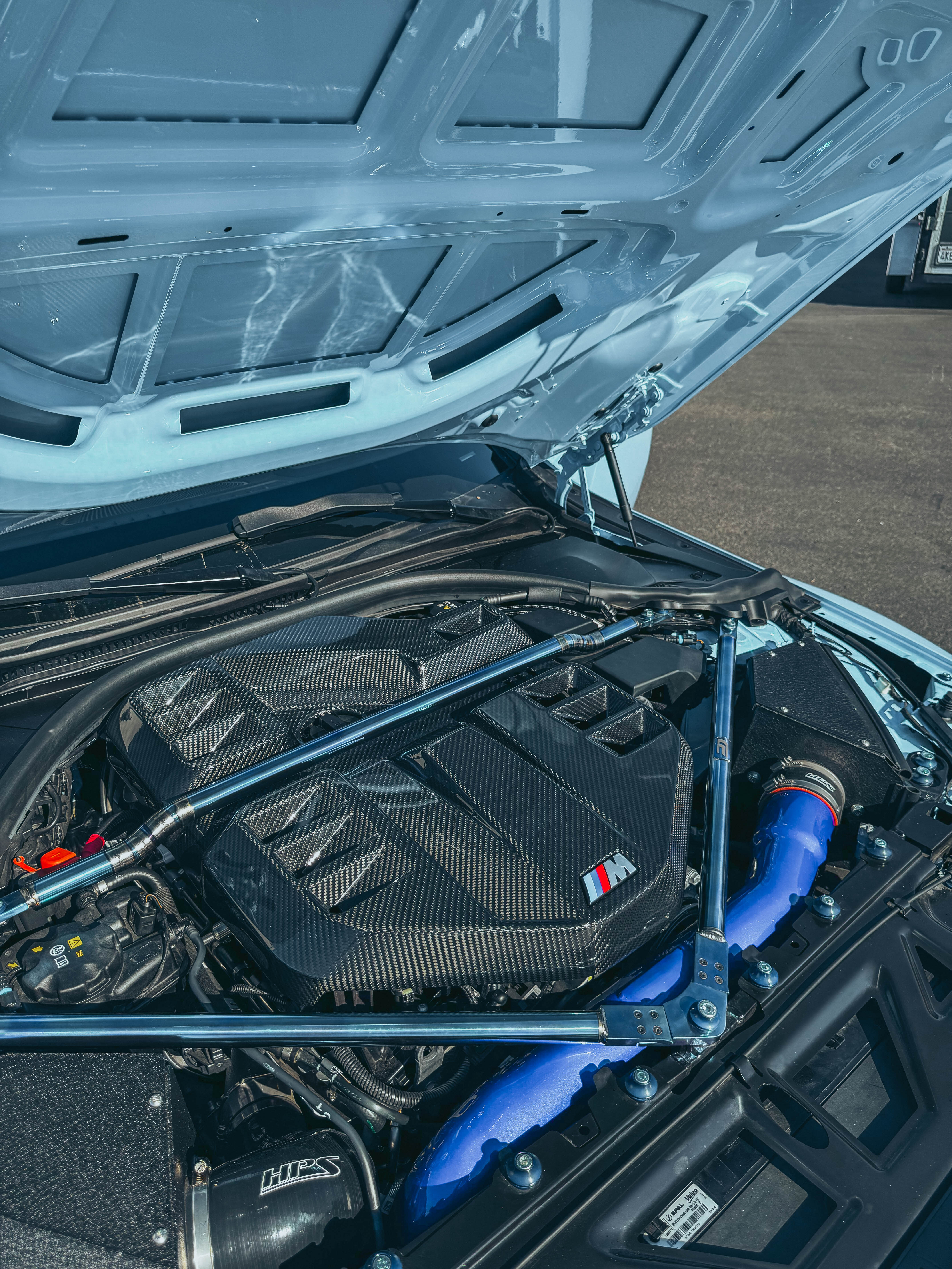 G8X M2/M3/M4 Carbon Fiber V2 Extended Engine Cover - G80 M3/G82 G83 M4/G87 M2