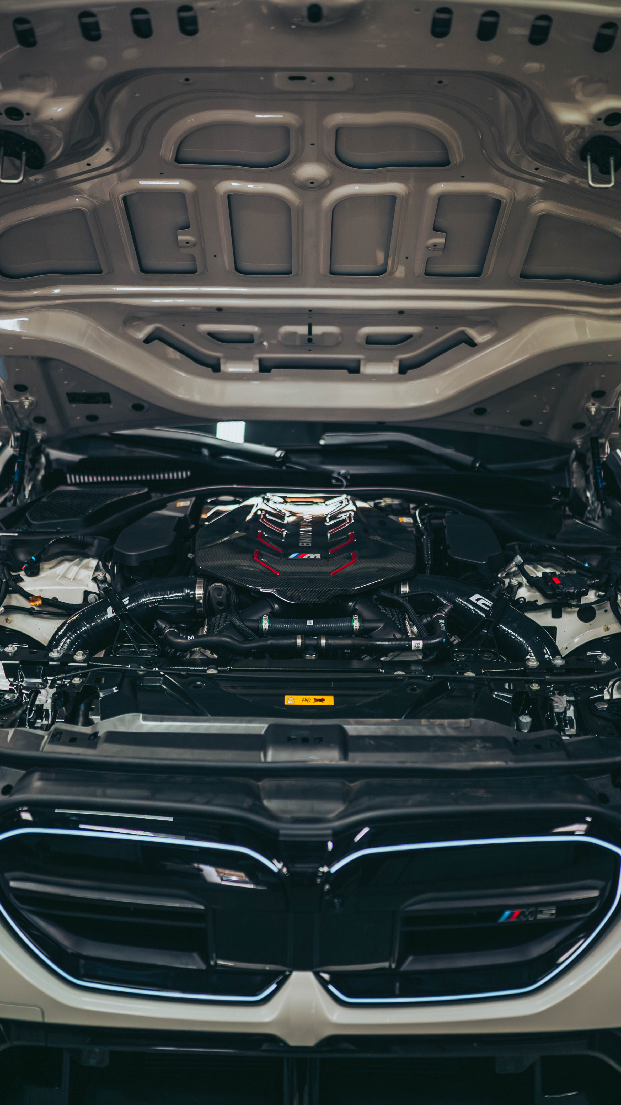 G90 M5/G99 M5 Silicone Front Mount Intakes S68 - CENCALMOTORSPORT