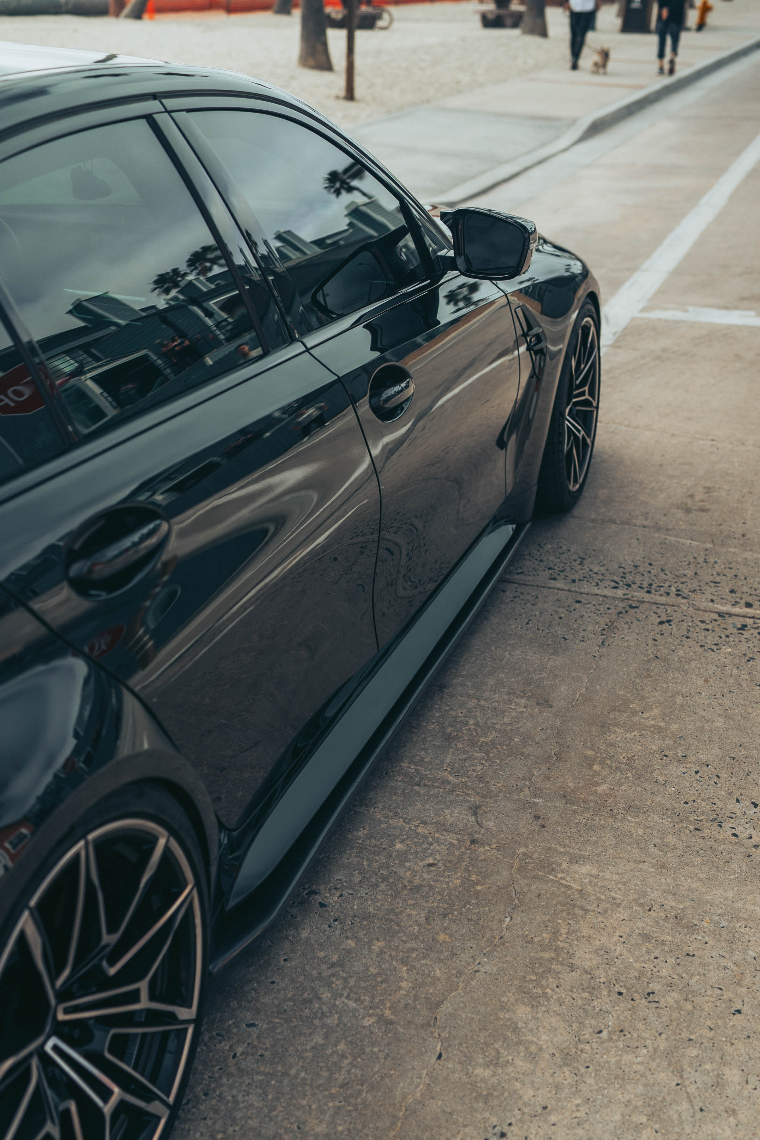R1 Carbon Fiber Side Skirt Extensions – BMW G80 M3 / G20 3 Series