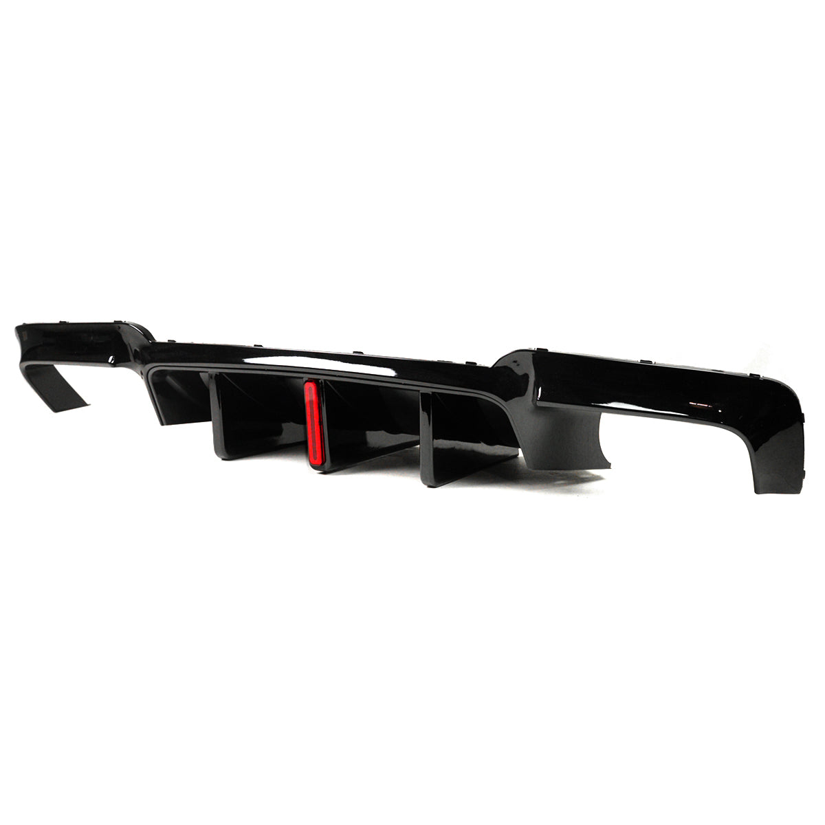 F10 5 Series Gloss Black F1 LED Rear Diffuser