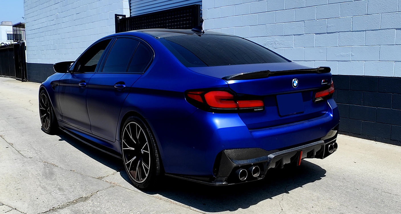 F90 M5 2018+ Carbon Fiber F1 LED Diffuser