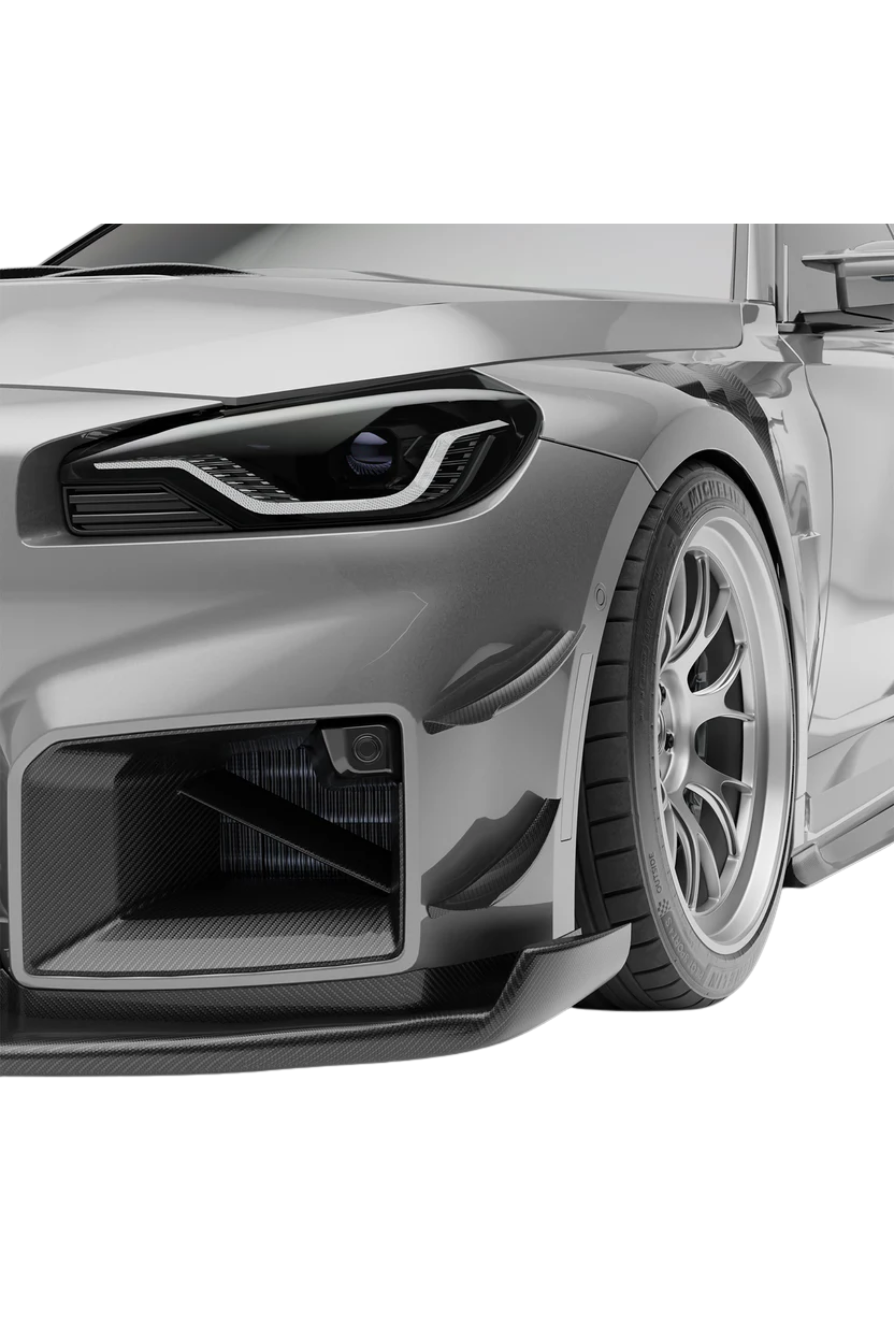 Revozport G87 M2 Carbon Fiber Front Canards - Race Division