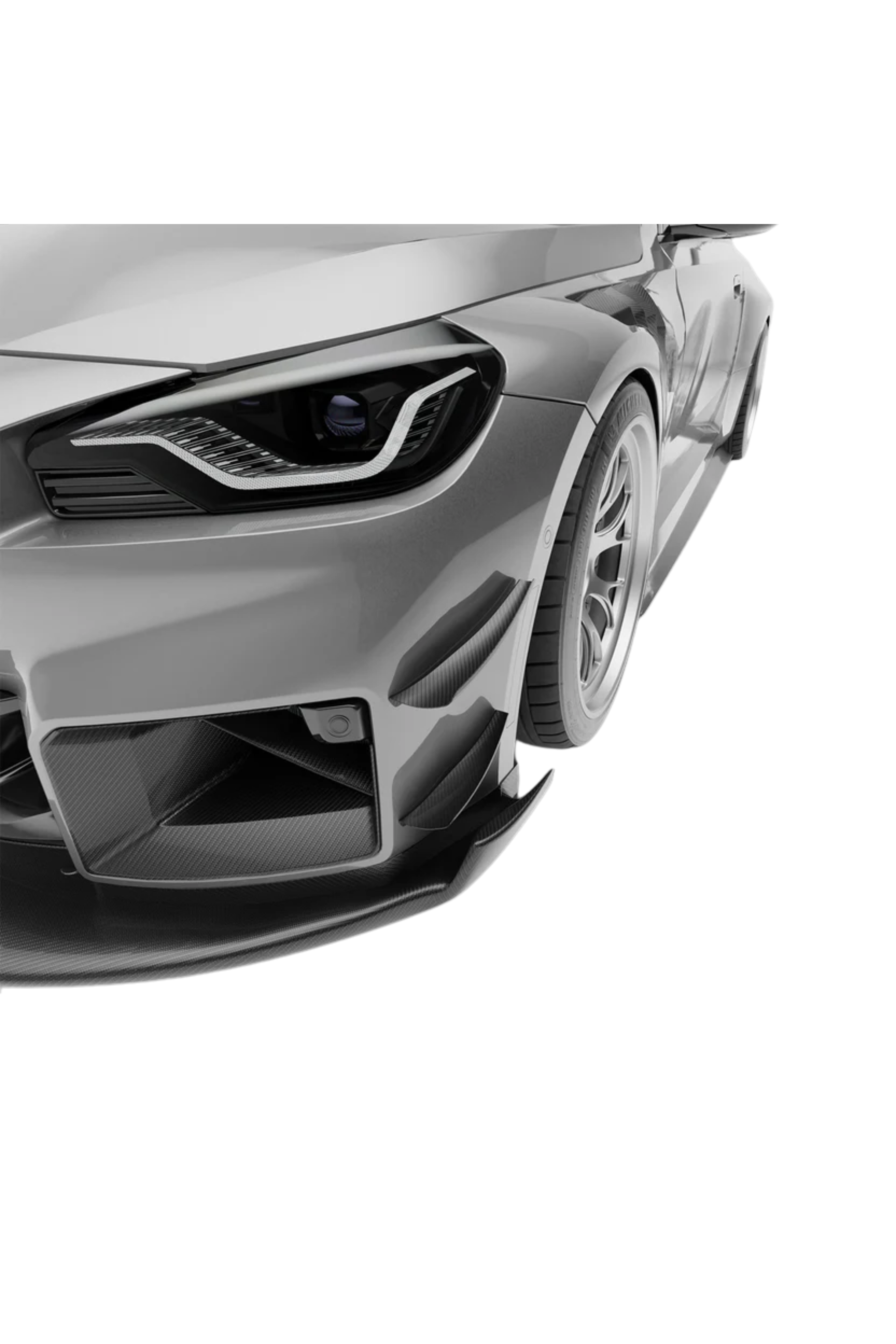 Revozport G87 M2 Carbon Fiber Front Canards - Race Division