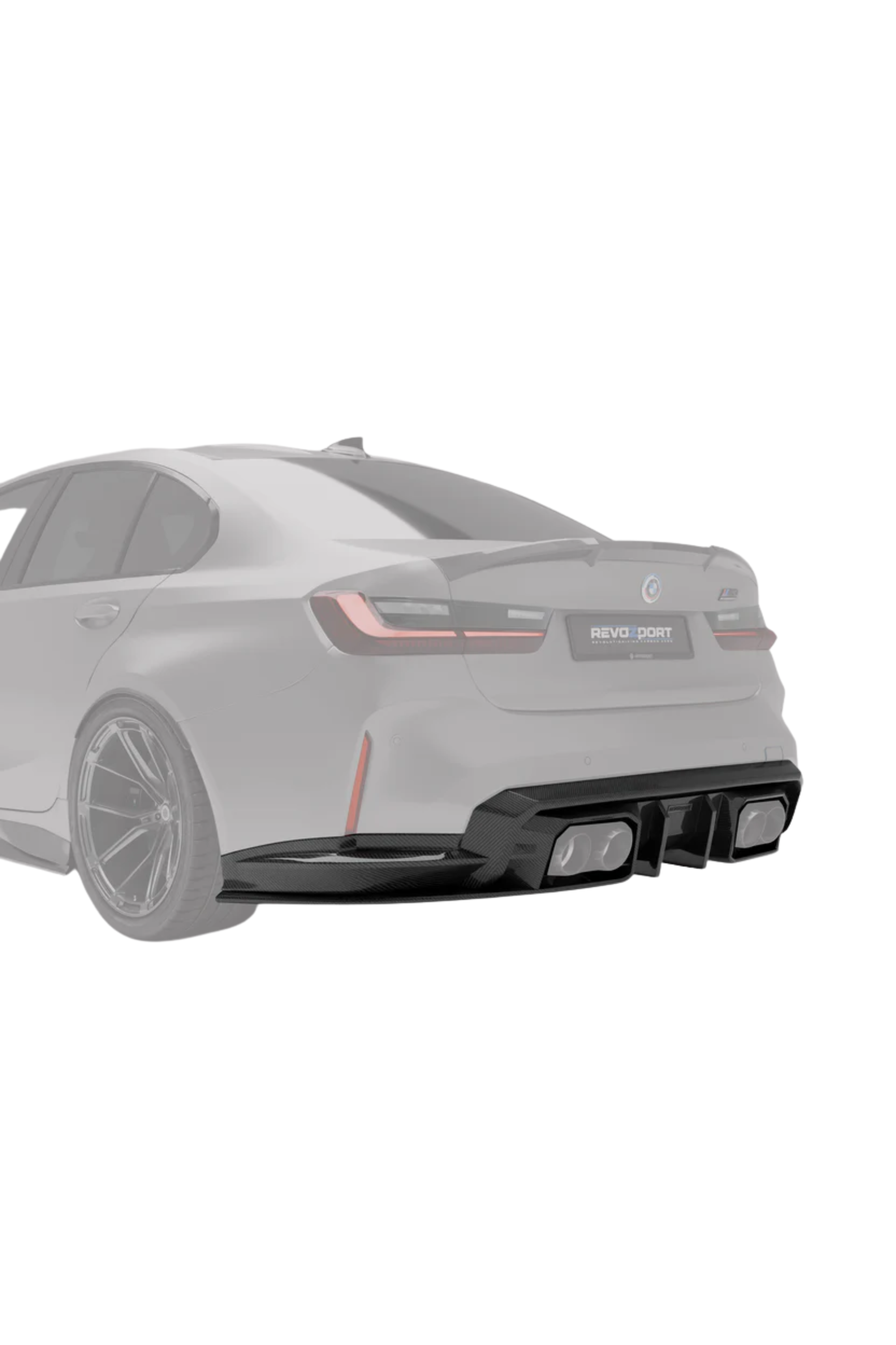 Revozport G8X M3/M4 Carbon Fiber Diffuser - G80/G82/G83