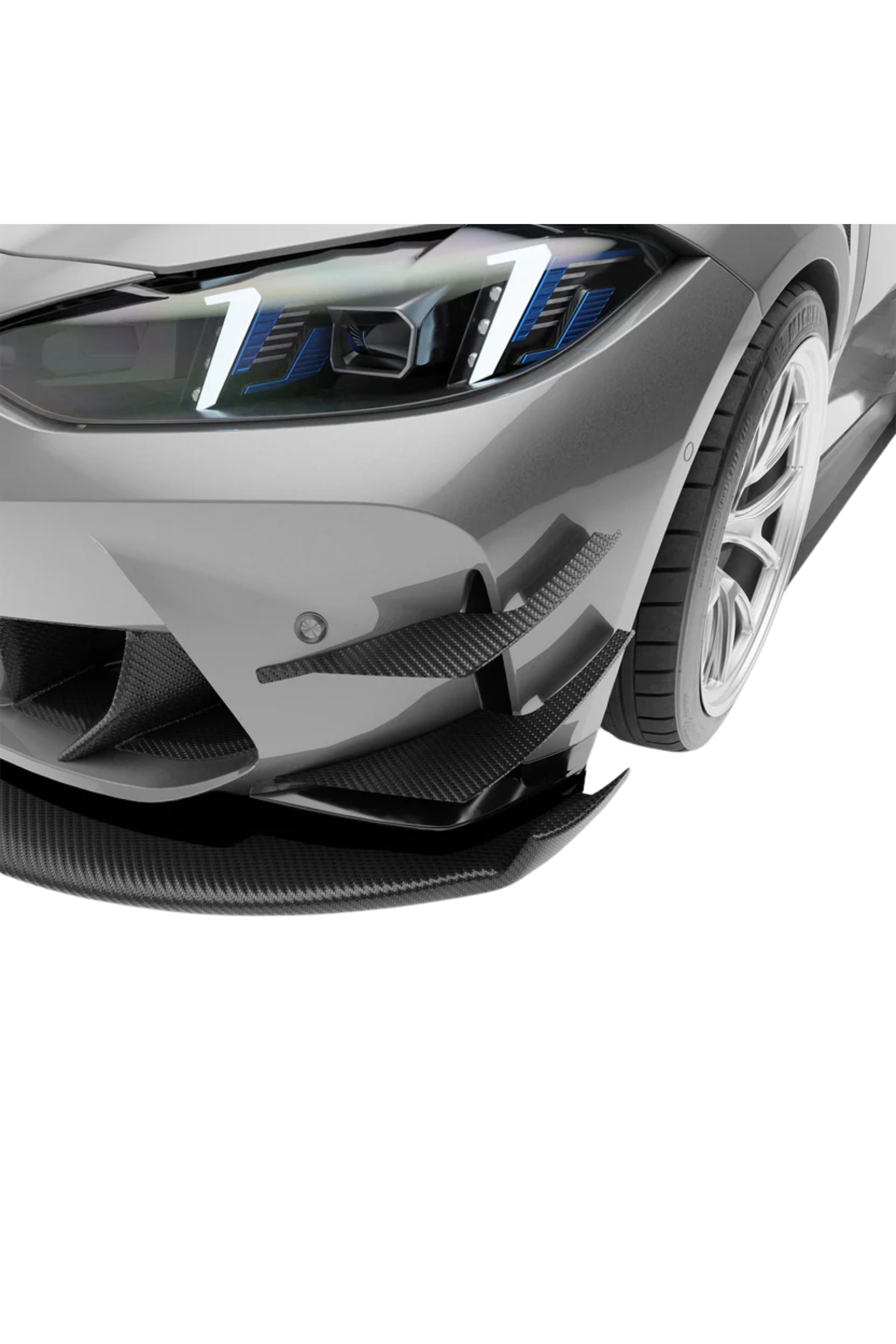 Revozport G8X M3/M4 Carbon Fiber Race Front Canards - G80/G82/G83