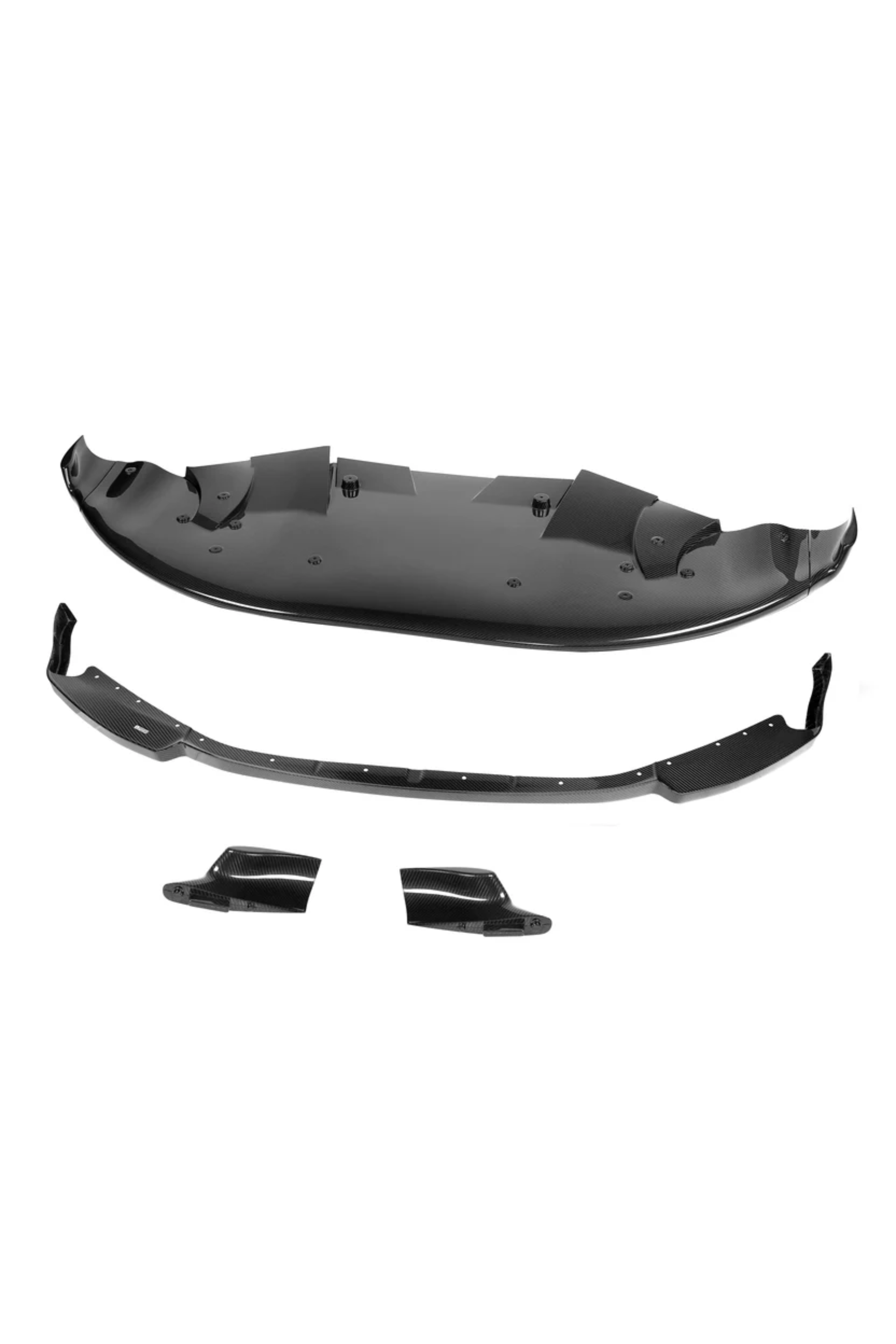 Revozport G87 M2 Carbon Fiber Aero Splitters & Air Dam - Race Division
