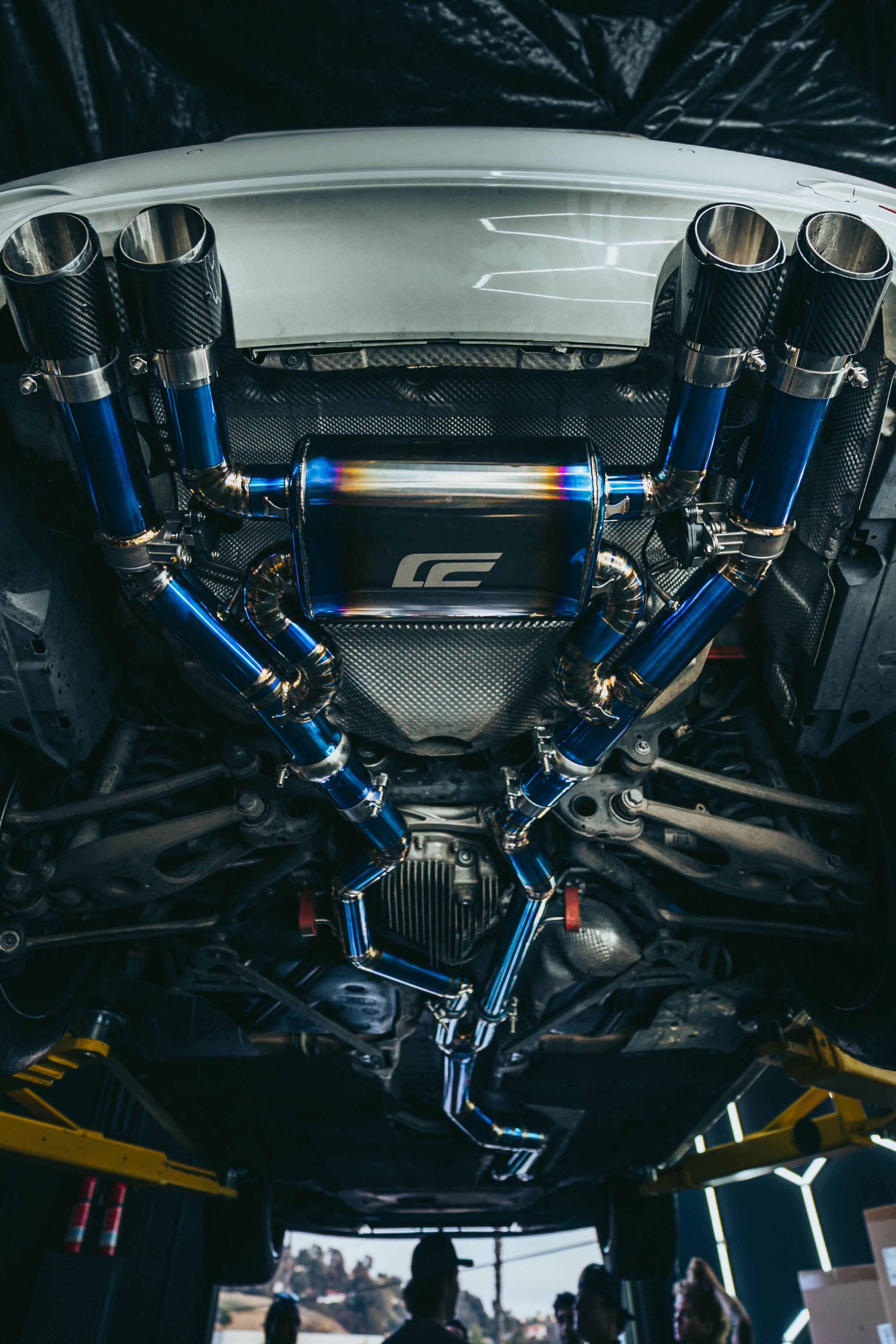 S55 F8X M2/M3/M4 Titanium Valved Catback Exhaust - Cen-Cal Motorsport