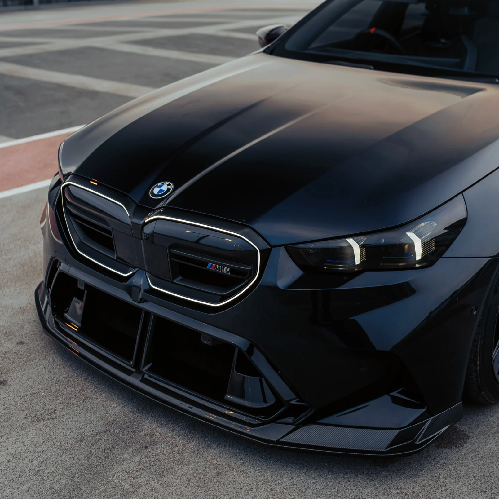 G90/G99 M5 Authentic Carbon Fiber MHC SP90 Style Front Lip