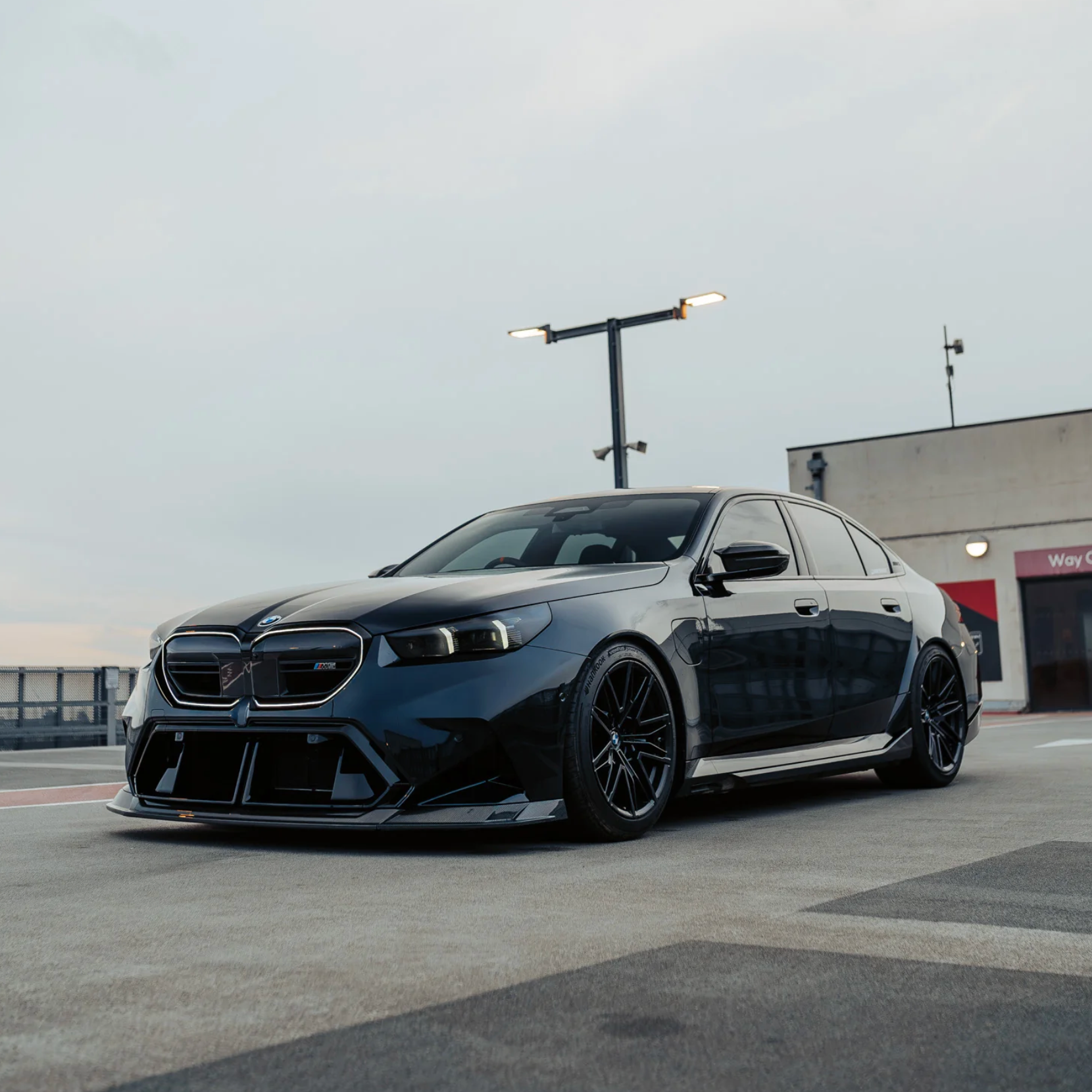 G90/G99 M5 Authentic Carbon Fiber MHC SP90 Style Front Lip