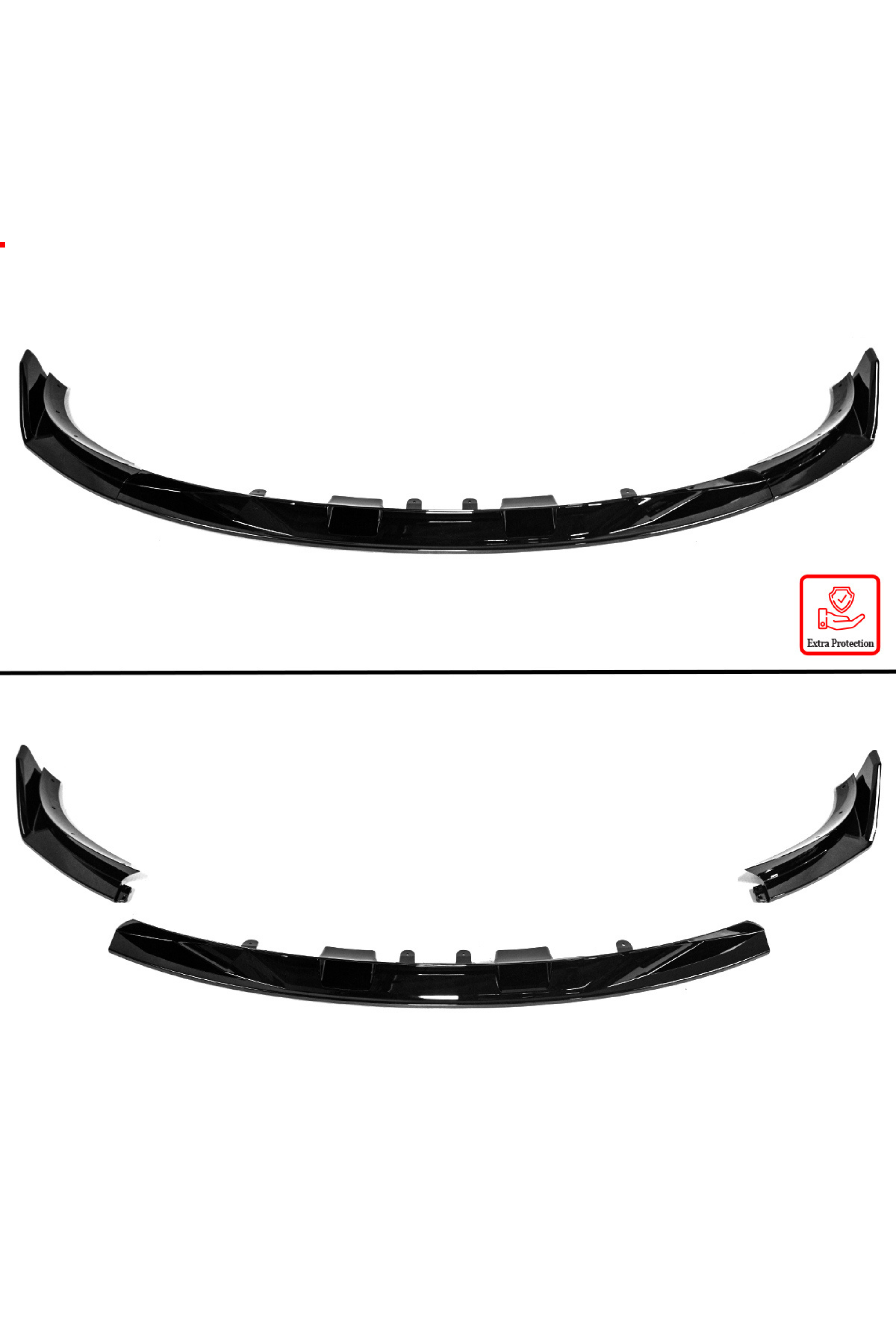 Tesla Model 3 - G Style Gloss Black Front Lip