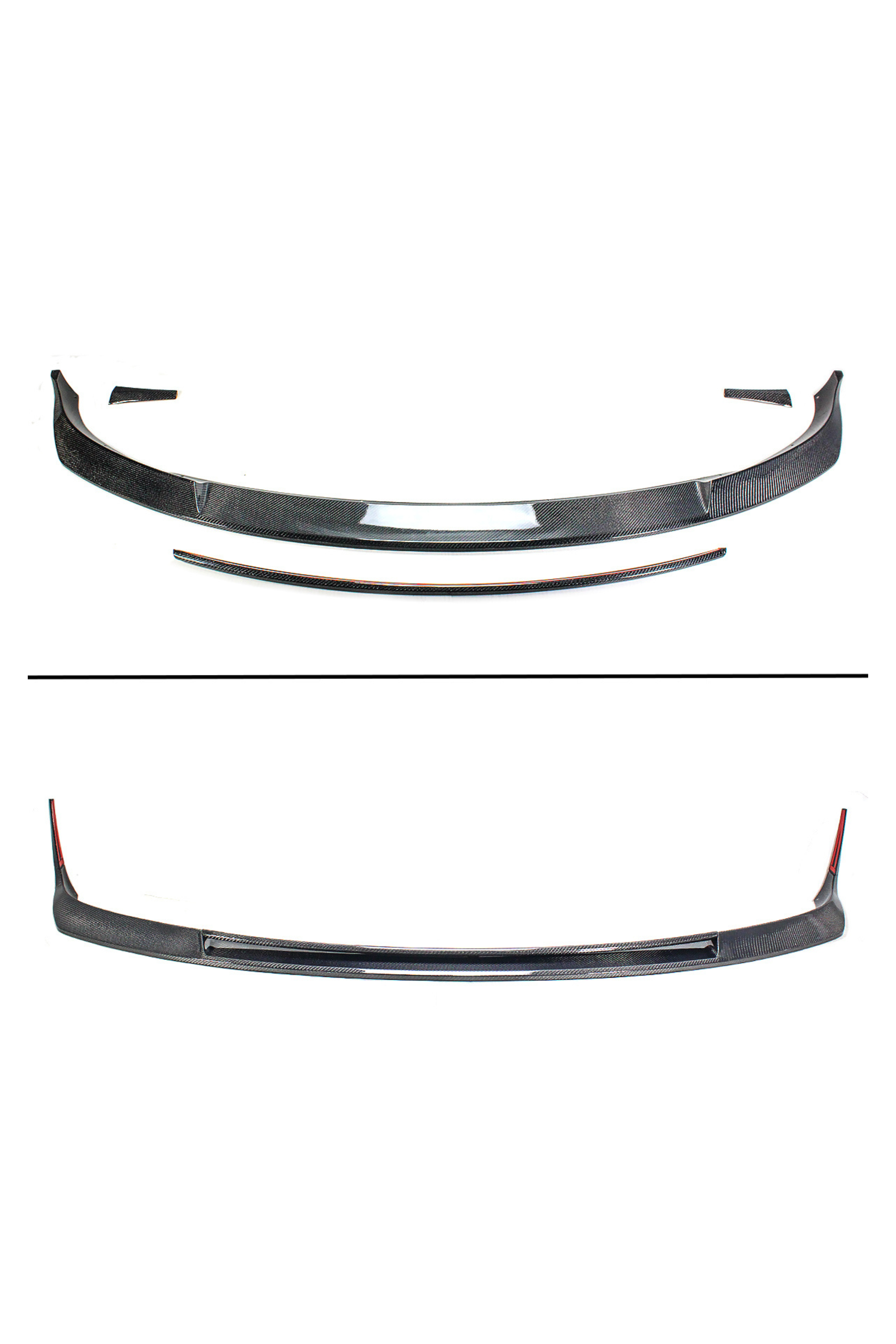Tesla Model 3 - J Style Carbon Fiber Front Lip
