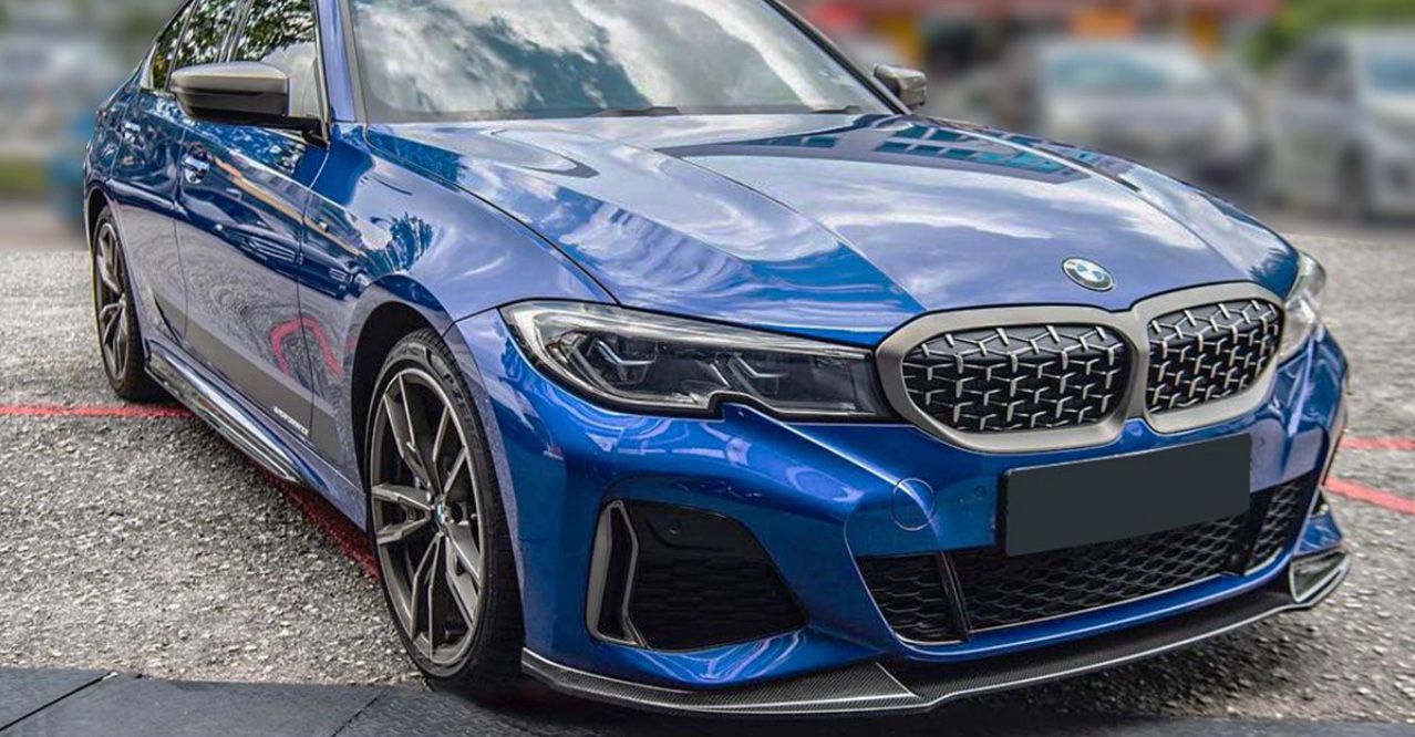 G20 3 Series GT Carbon Fiber Front Lip