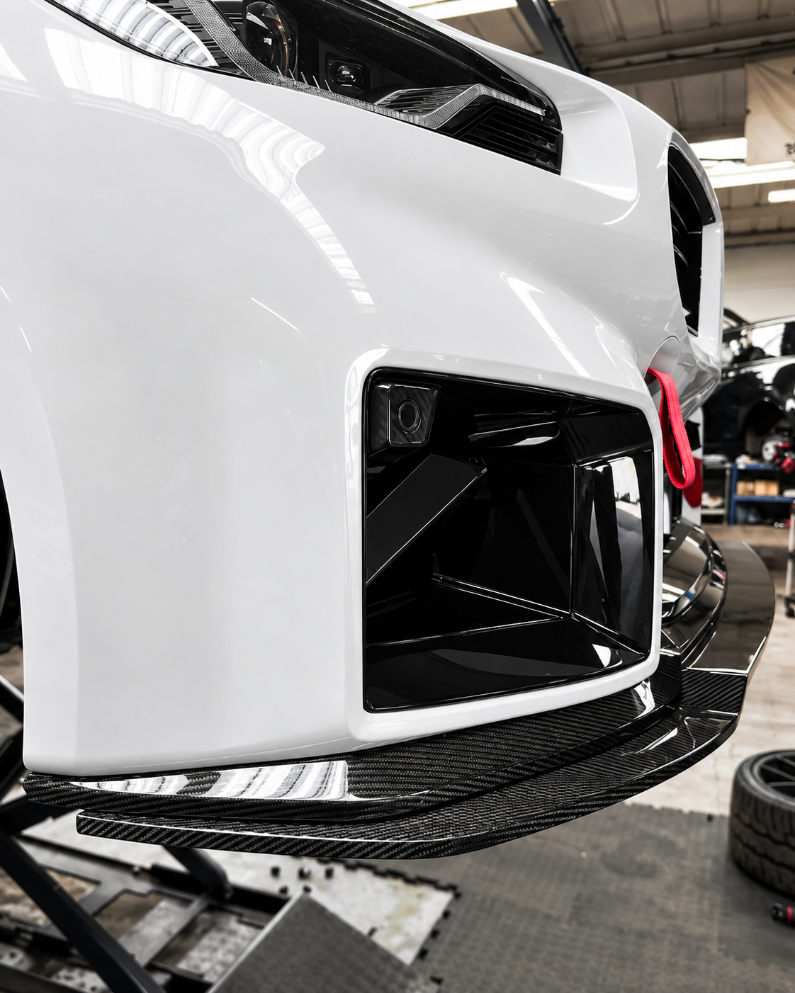 G87 M2 Gloss Black V2 Front Bumper Air Inlet/Ducts