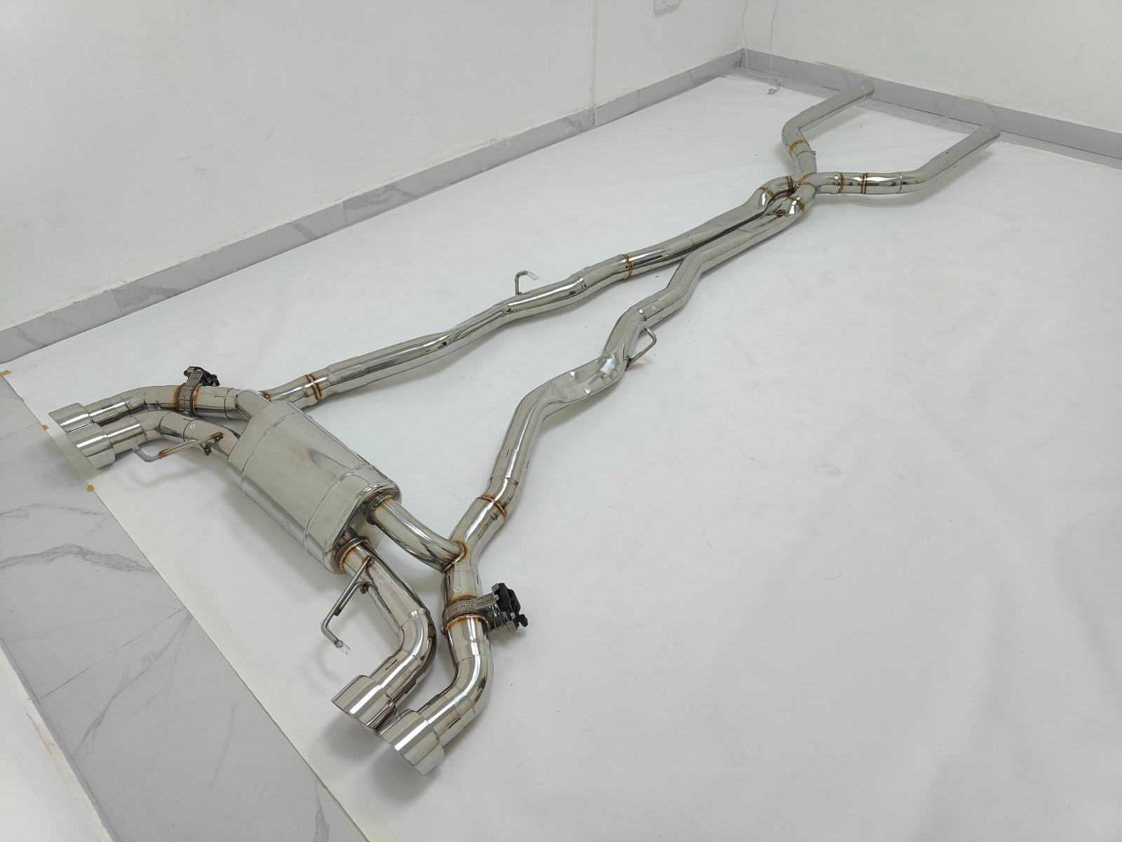 BMW M8 Stainless Steel Valved Exhaust (F91/F92/F93) | CenCal Motorsport