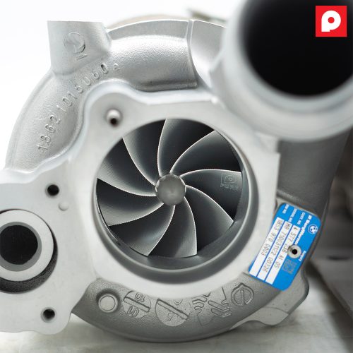 Pure Turbos Upgraded Turbocharger for BMW E-Series & F-Series | 550+ WHP | OEM Housing