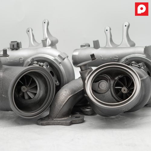 Pure Turbos Upgraded Turbocharger for BMW F80, F82, F83, F87 M2/M3/M4 | 900+ WHP | OEM Housing