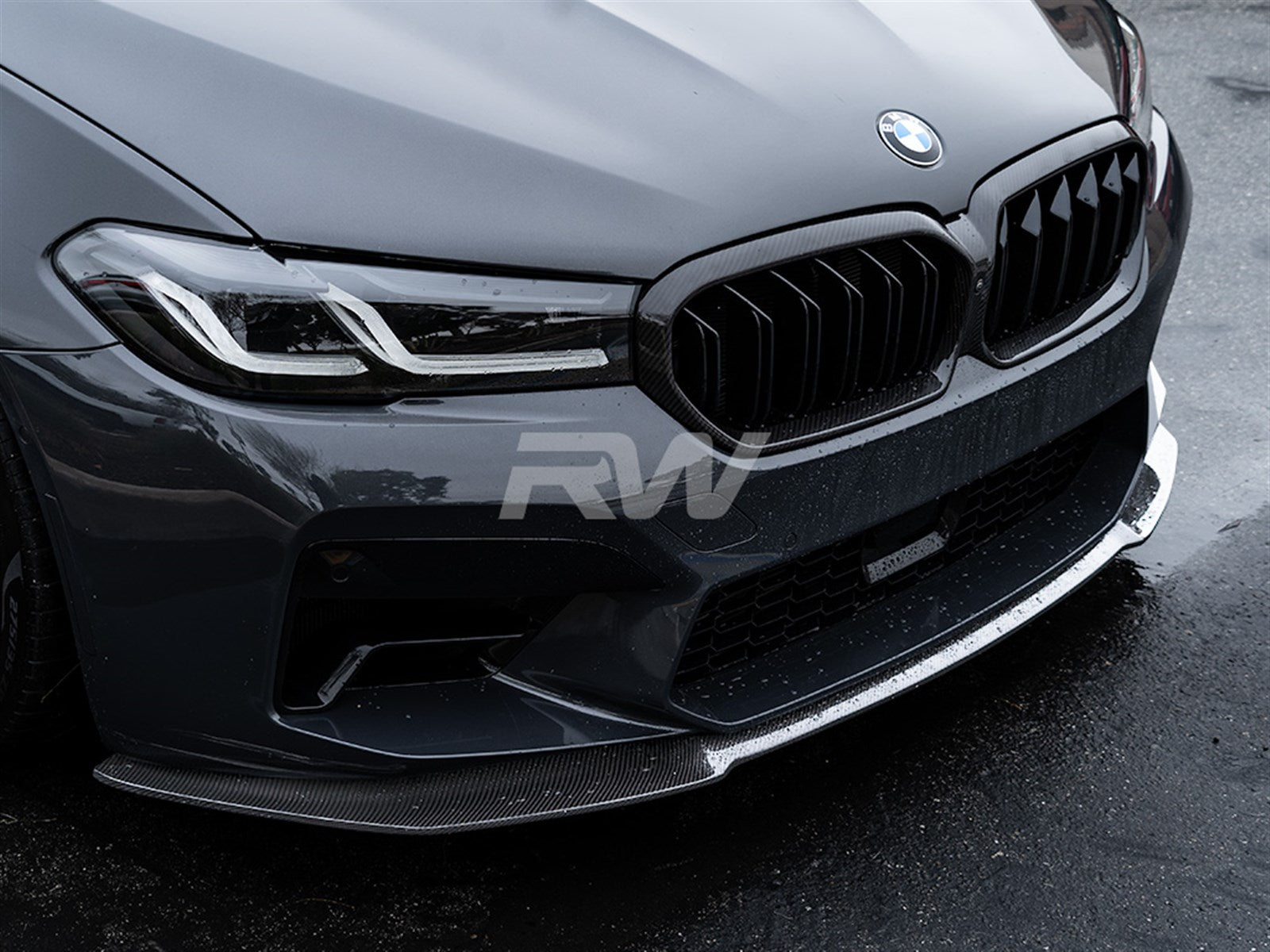 BMW F90 M5 LCI RWS Carbon Fiber Front Lip