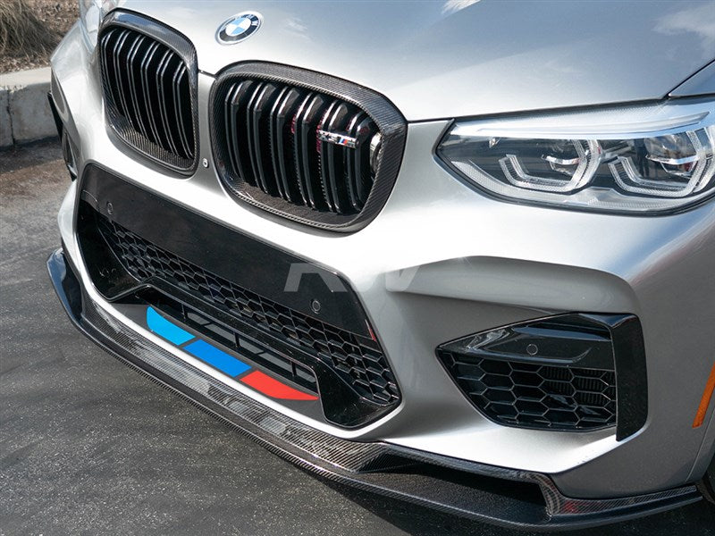 BMW F97 X3M & F98 X4M RWS Carbon Fiber Front Lip