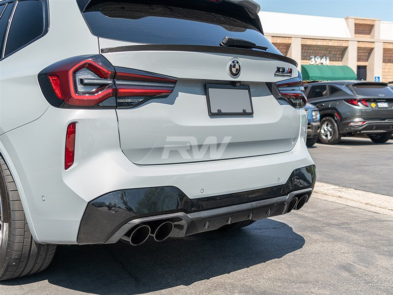 BMW G01 X3 & F97 X3M RWS Carbon Fiber Mid Spoiler