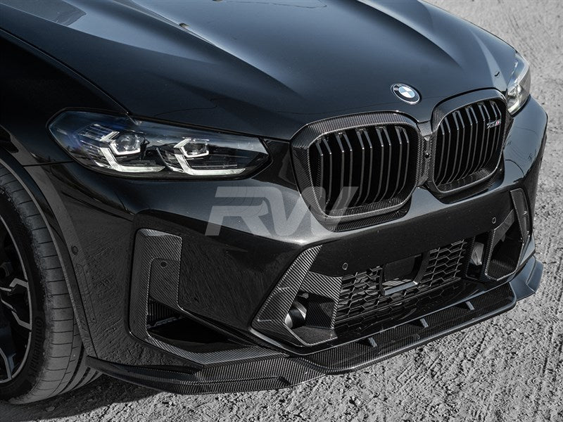 BMW F97 X3M & F98 X4M LCI DTM Carbon Fiber Front Lip