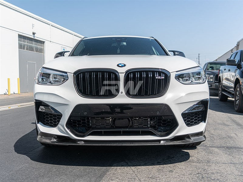BMW F97 X3M/F98 X4M 3D Style Carbon Fiber Front Lip