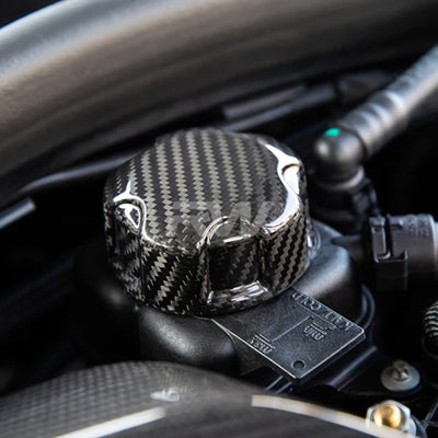 BMW Carbon Fiber Charge Cooler Tank Cap Cover