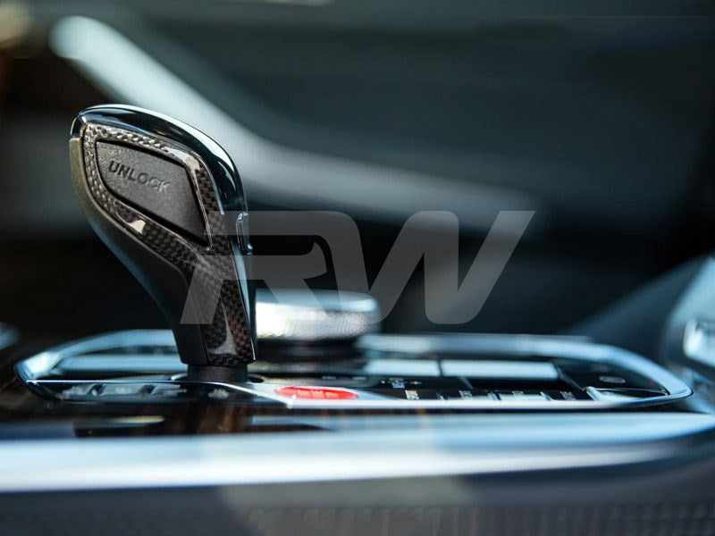 BMW G20 G22 Carbon Fiber Gear Selector Side Trims