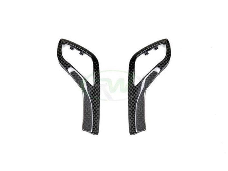 BMW G20 G22 Carbon Fiber Gear Selector Side Trims