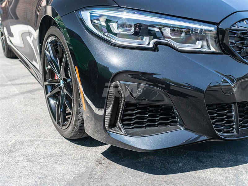 BMW G20 M340i CF Front Bumper Duct Trims
