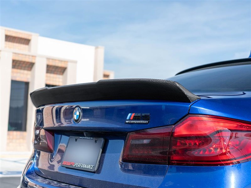 BMW G30 & F90 M5 RWS Carbon Fiber Trunk Spoiler | Aggressive Design | 2017–2023