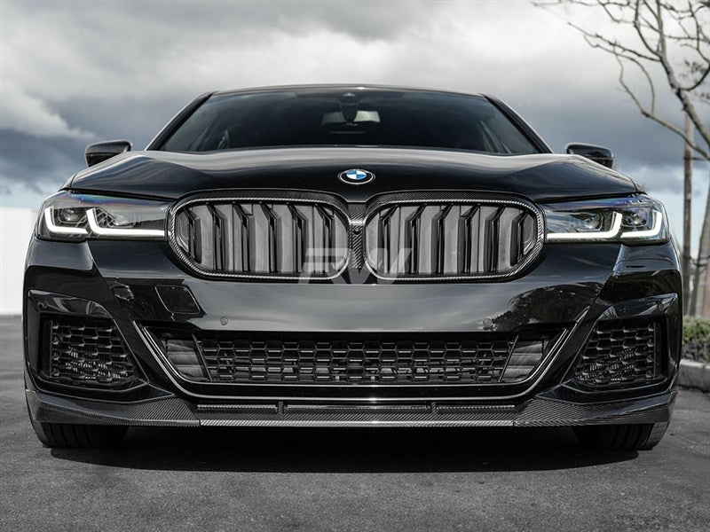 BMW G30 LCI Carbon Fiber Front Lip Spoiler