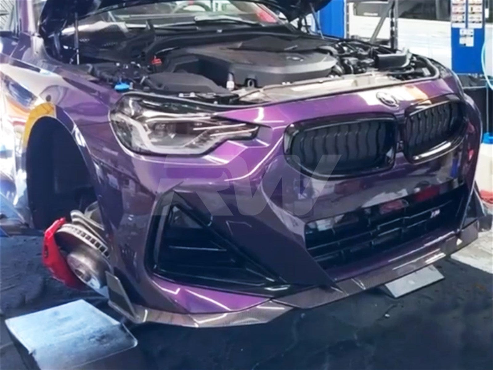 BMW G42 2-Series DTM Carbon Fiber Front Lip