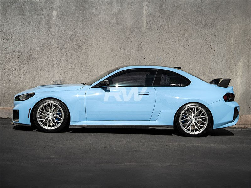 BMW G87 M2 GTX Carbon Fiber Side Skirt Extensions