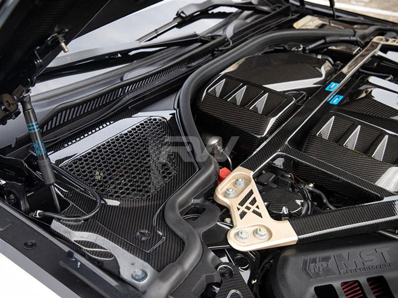 BMW G8X M2 M3 M4 CF Engine Cowl Panel Trim Set