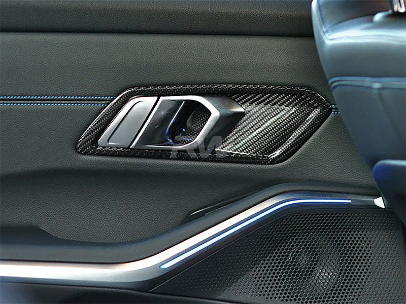 BMW G80 M3 Carbon Fiber Door Handle Trims