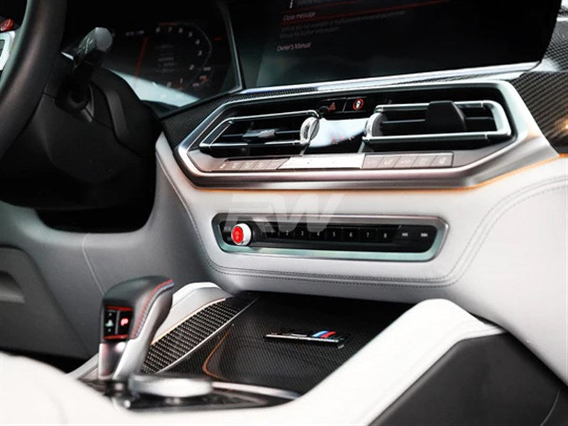 BMW Red Audio Volume Button