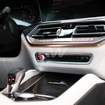 BMW Red Audio Volume Button