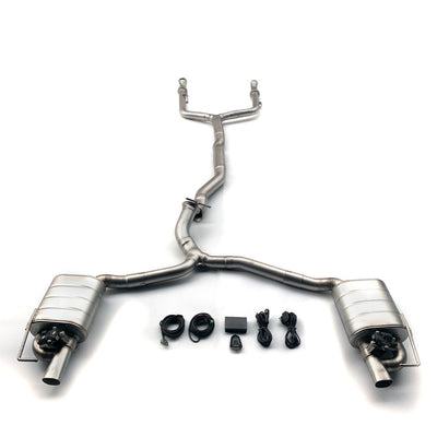 Mercedes C43 AMG CenCal Stainless Steel Valved Catback Exhaust System